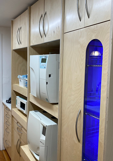 Sterilisation room at Art Dentaire Global